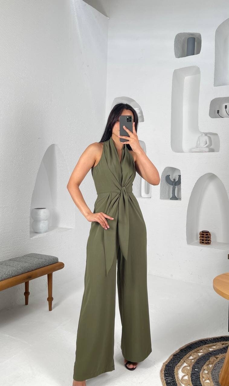 3551-YEŞİL ÖNDEN BAĞLAMALI TULUM