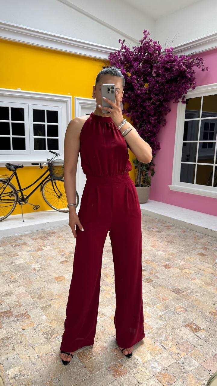 3721-BORDO SIFIR KOL BOYUNDAN BAĞLAMALI TULUM