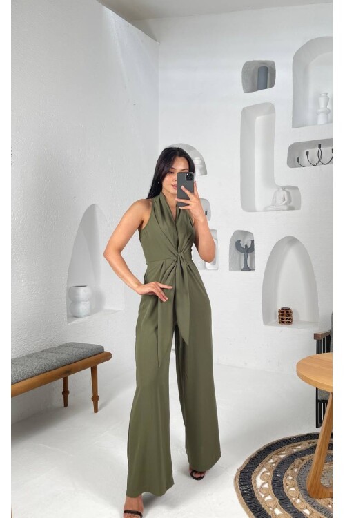 3551-YEŞİL ÖNDEN BAĞLAMALI TULUM